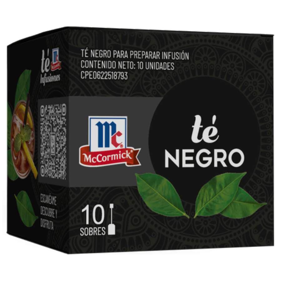 MCCORMICK TE NEGRO 10und