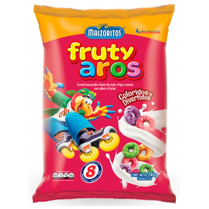 MAIZORITOS FRUTY AROS 240g - 1