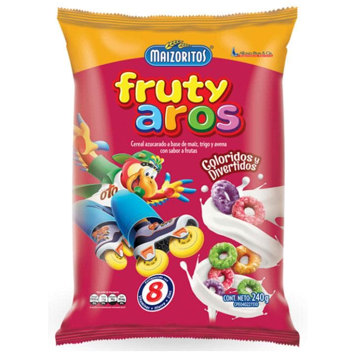 MAIZORITOS FRUTY AROS 240g