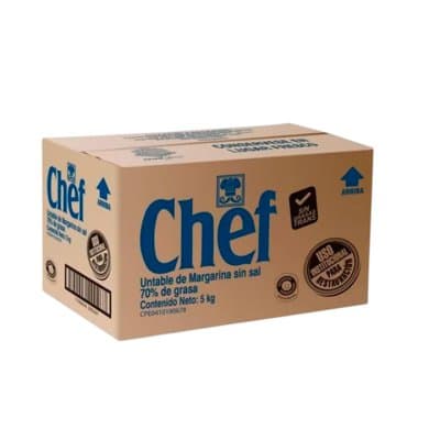CHEF MARGARINA SIN SAL