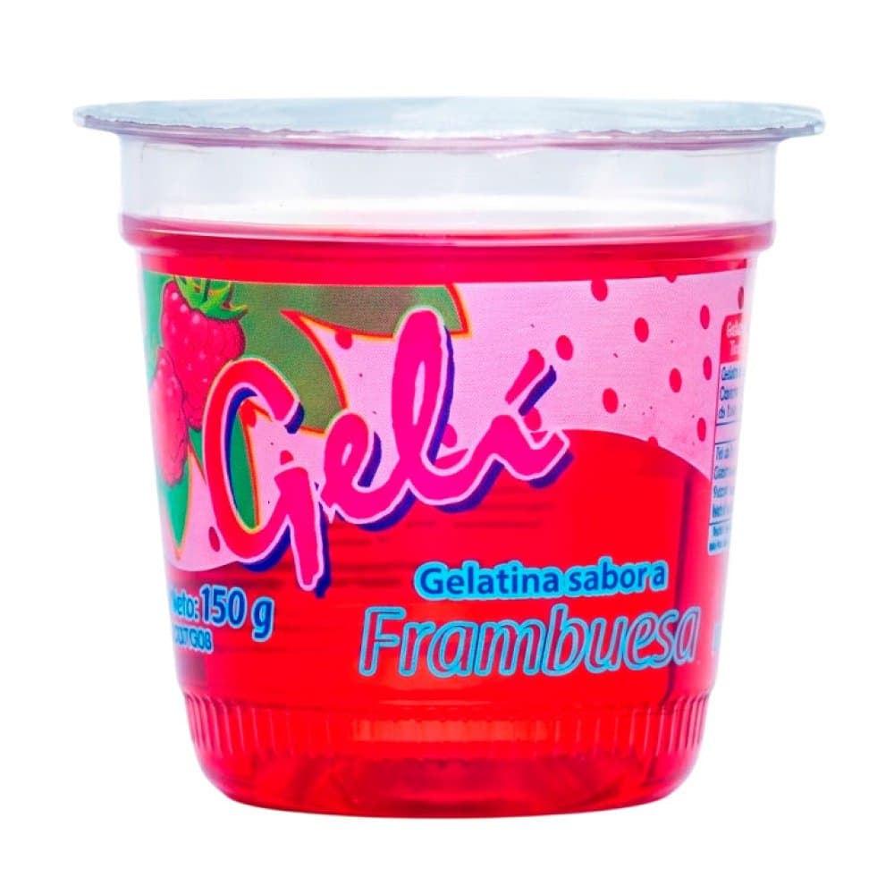 PARMALAT GELATINA FRAMBUESA 150g - 1