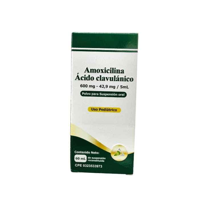 AMOX/ACID 600mg 42.9mg 60ml DAC55