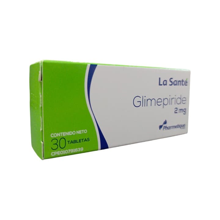 GLIMEPIRIDE 30tabX2mg LA SANTE - 1