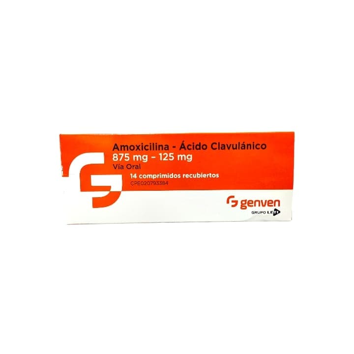 AMOXICILINA 14tabX875/125mg ACID CLAVU LETI - 1