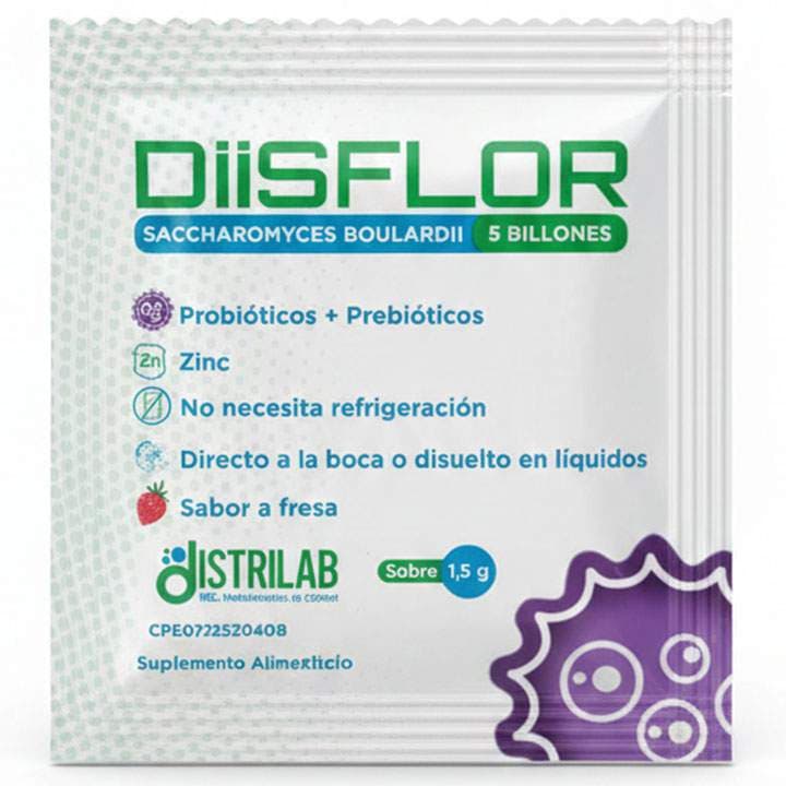 DISFLOR PROBIOTICO 5B 1.3G