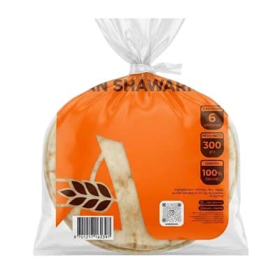ARABE PAN SHAWARMA 6unid 300g