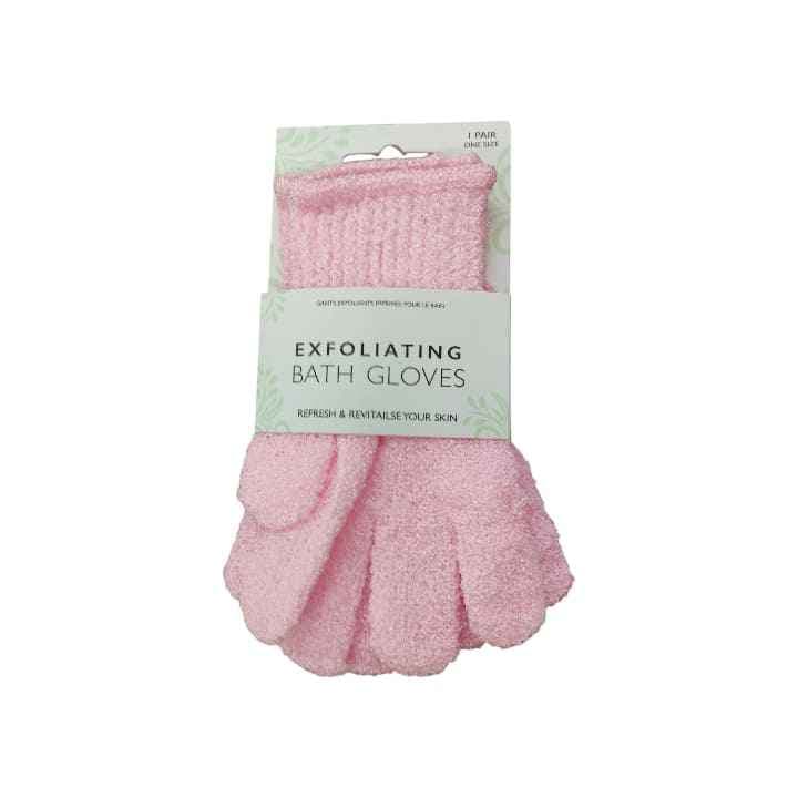 BATH GLOVES GUANTE EXFOLIANTE SURT 1und