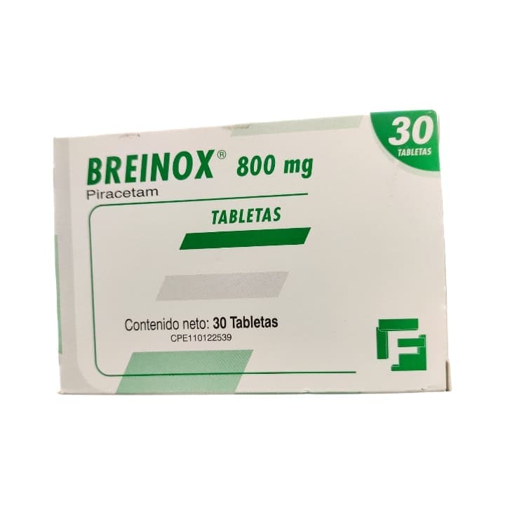 BREINOX 30tabX800mg LAB FARMA PIRACETAM - 1