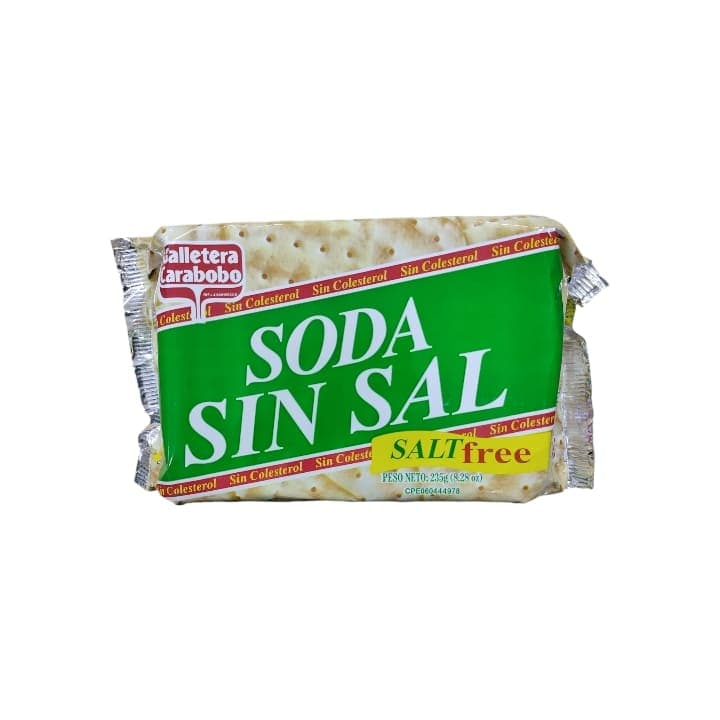 CARABOBO SODA SIN SAL 235g - 1