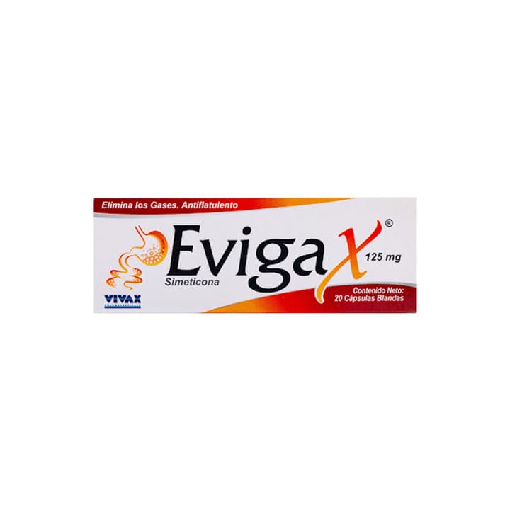 EVIGAX 20capX125mg CALOX SIMETICONA - 1