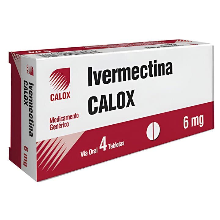 IVERMECTINA 4tabX6mg CALOX - 1