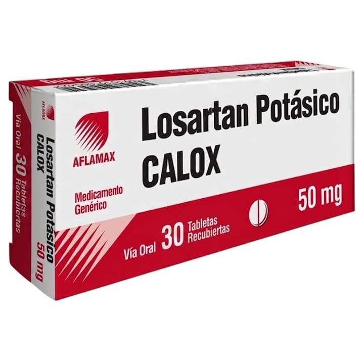 LOSARTAN POTASICO 30tabX50mg CALOX 