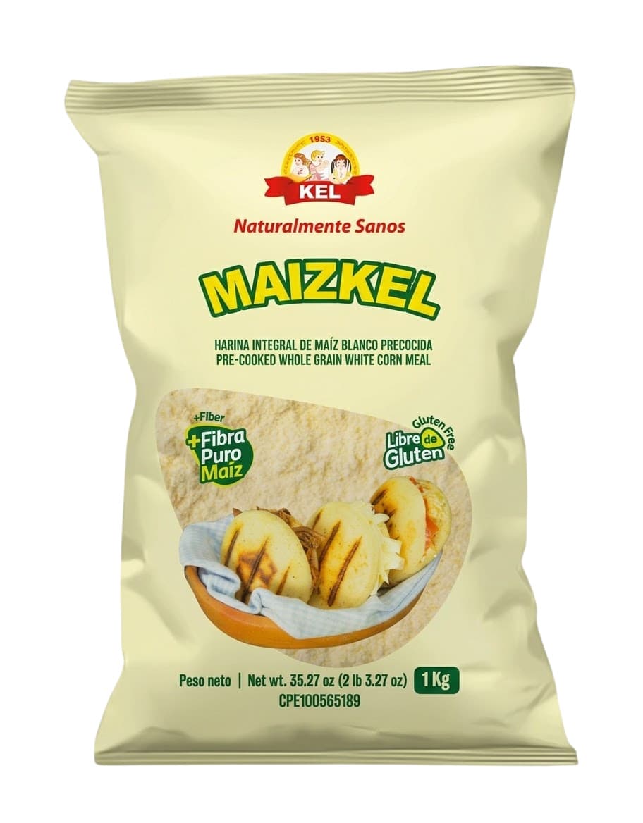 MAIZKEL HARINA MAIZ INTEGRAL 1Kg - 1