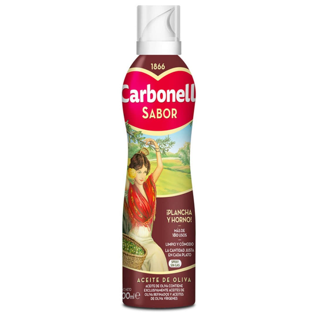 CARBONELL SABOR ACEITE OLIVA SPRAY 200Ml - 1