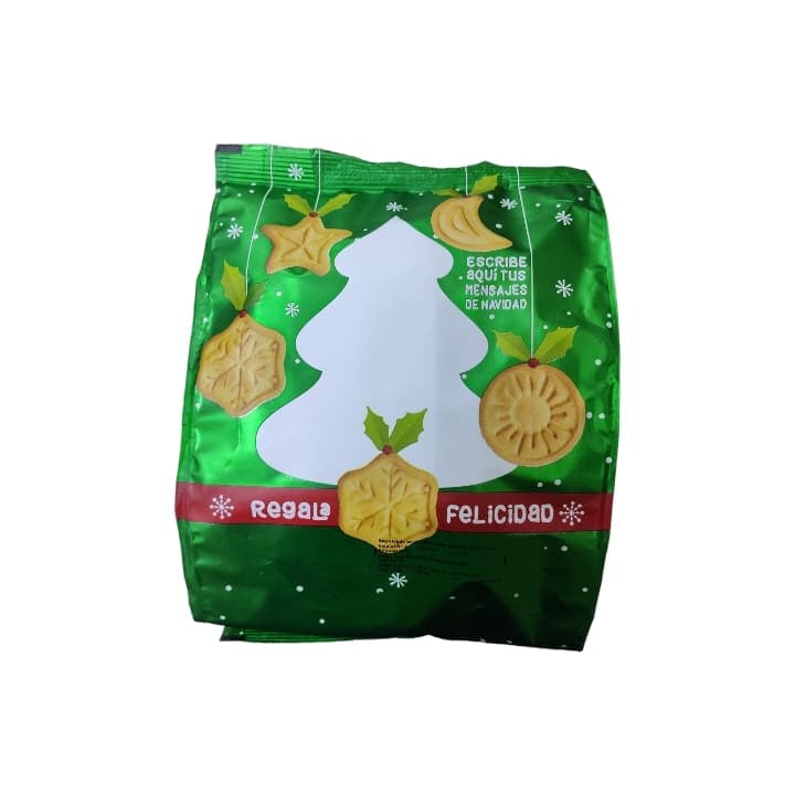 NOEL GALLETAS NAVIDAD VAINILLA BOLSA 200gr - 1