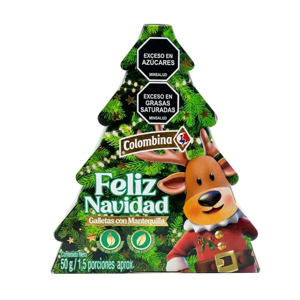 COLOMBINA MINI ARBOL NAVIDAD 50g - 1
