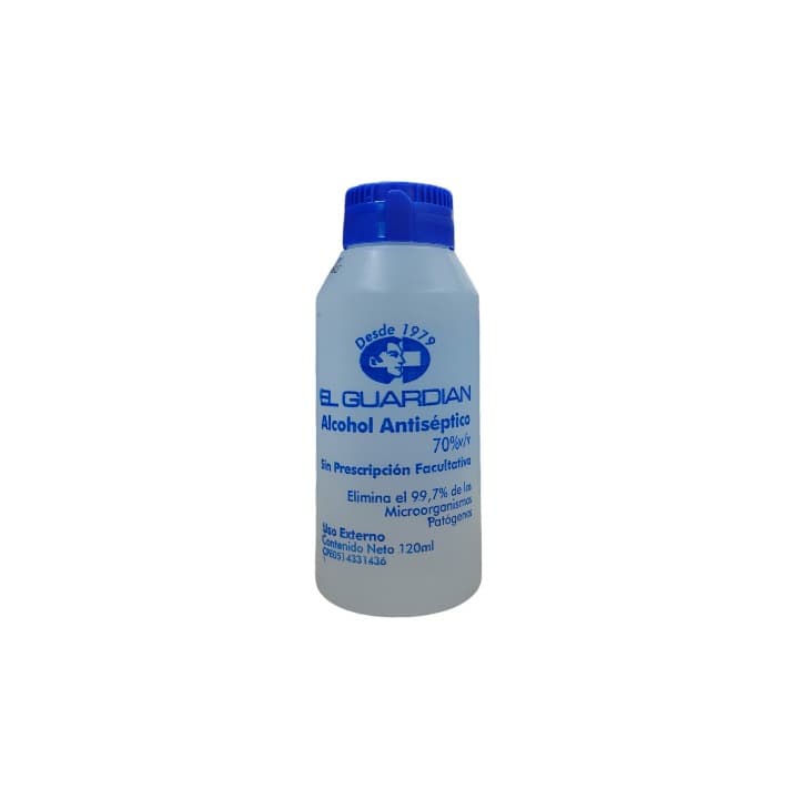 EL GUARDIAN ALCOHOL ANTISEPTI 120ml FARMAQUIMICA