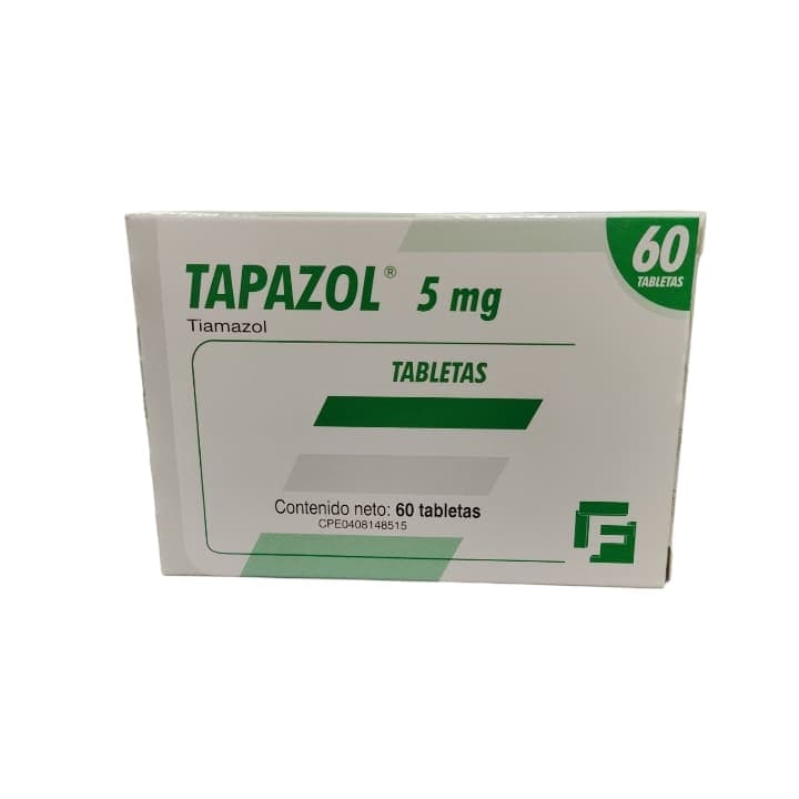TAPAZOL 60tabX5mg LAB FARMA - 1