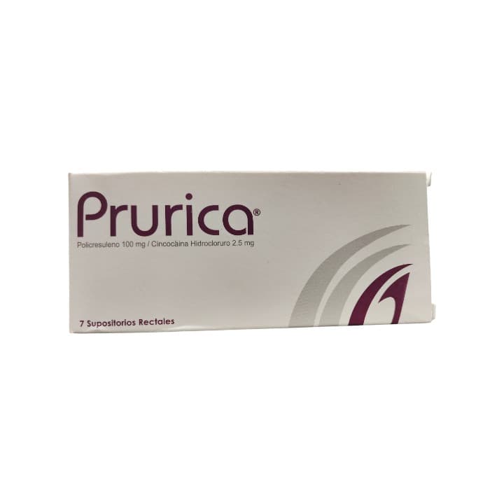 PRURICA 100mg/25mg 7sup - 1