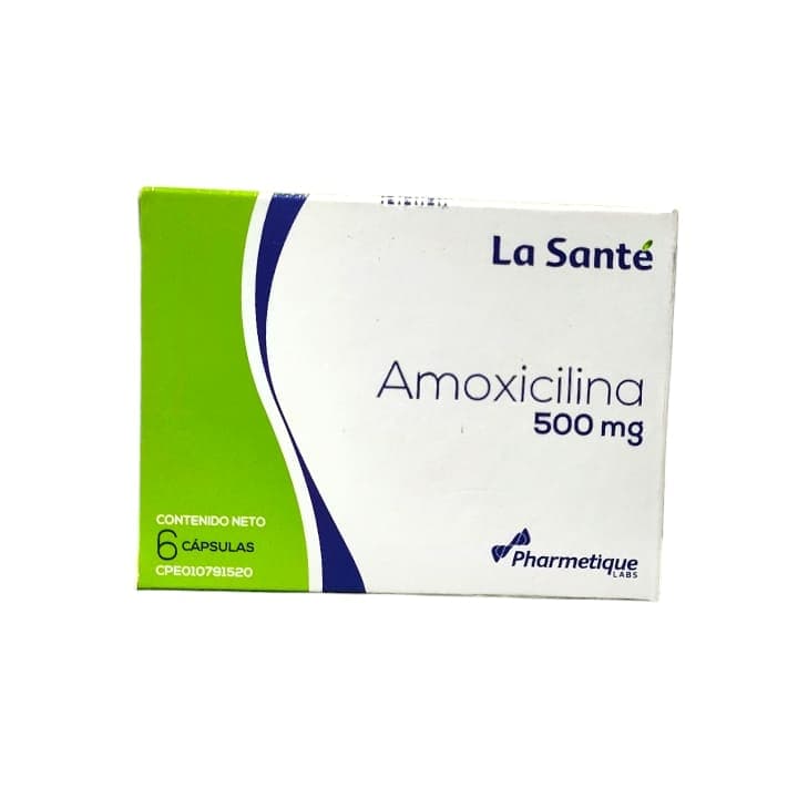 AMOXICILINA 6capX500mg LA SANTE - 1
