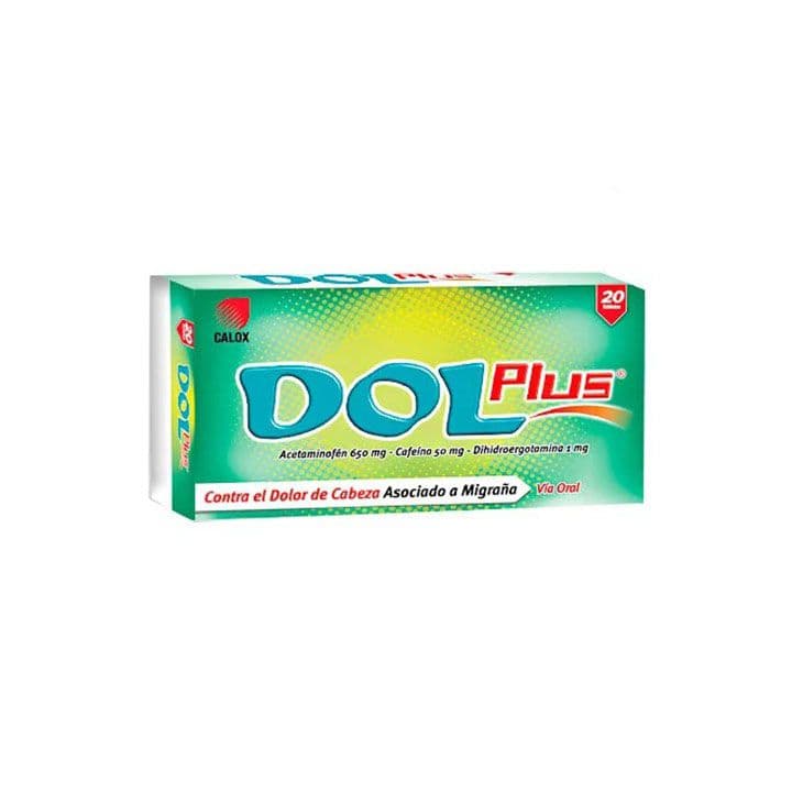 DOL PLUS 20tabX650/50mg CALOX ACE