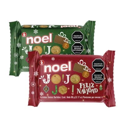 NOEL GALLETA NAVIDAD PLEGA 90gr 