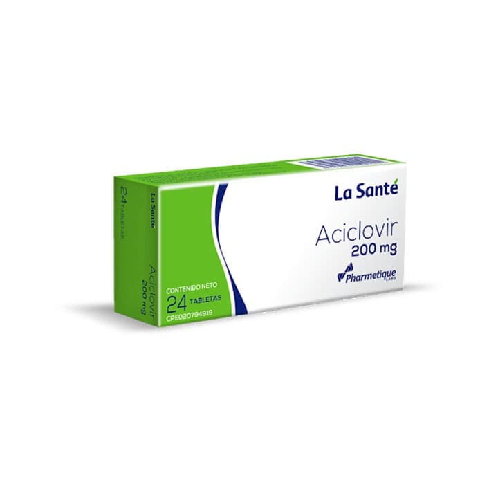 ACICLOVIR LA SANTE 24tabX200mg 