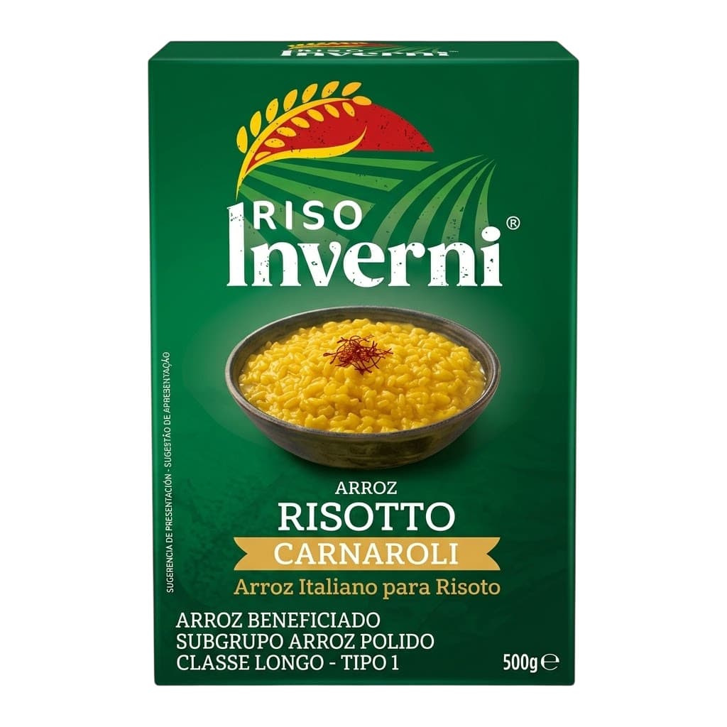 INVERNI ARROZ RISOTTO CARNAROLI 500g - 1