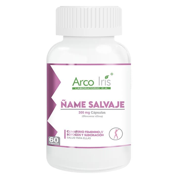 ARCO IRIS ÑAME SALVAJE 60capX300mg  
