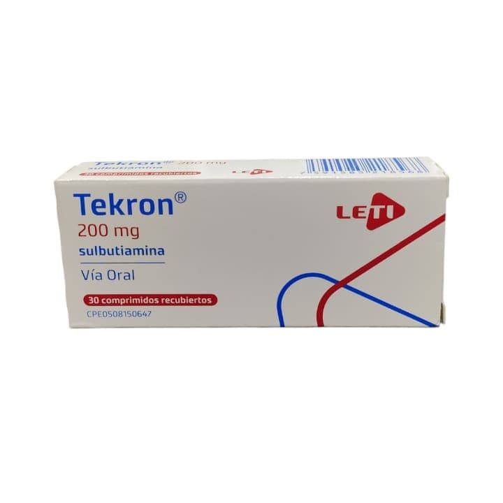 TEKRON 30tabX200mg LETI SULBUTIAMINA