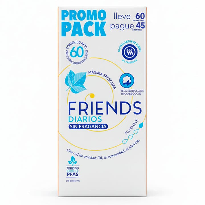 FRIENDS PD REGULAR S/P PROMOCION 60unid - 1