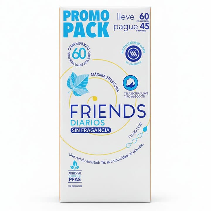 FRIENDS PD REGULAR S/P PROMOCION 60unid