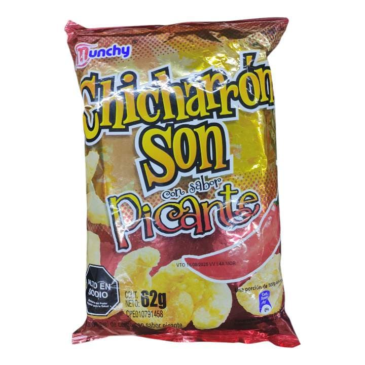 MUNCHY CHICHARRON SON PICANTE 62g - 1