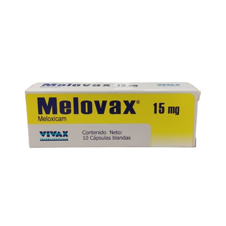 MELOVAX 10capX15mg VIVAX MELOXICAN CALOX - 1