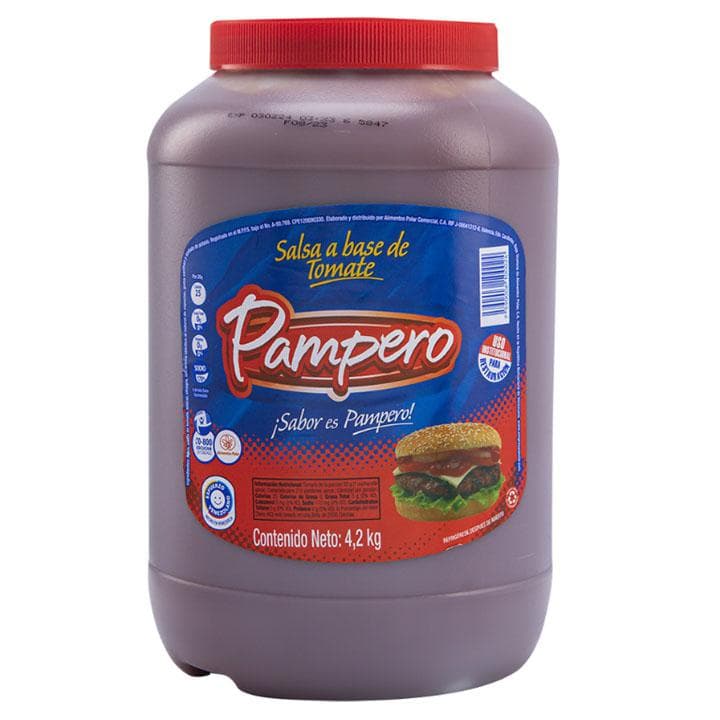 PAMPERO SALSA TOMATE 4.2Kg