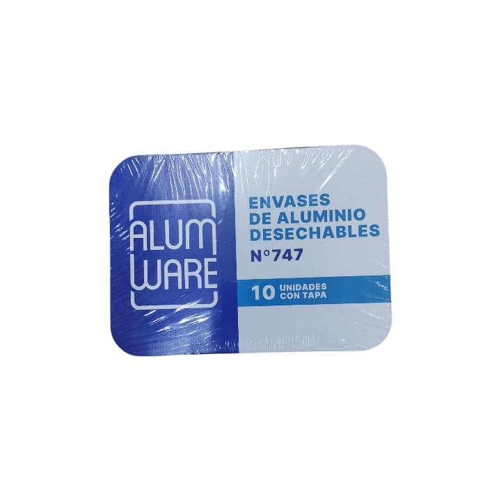 ALUM WARE COMB ENVASE ALUM 747 10und - 1