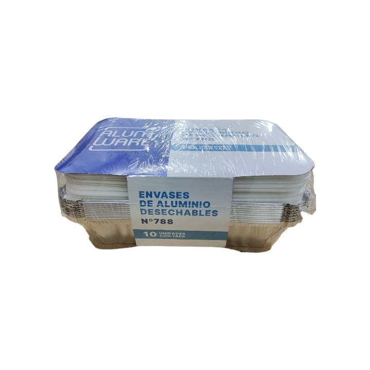 ALUM WARE COMB ENVASE ALUM 788 10und