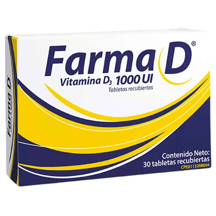 FARMA D 30tabX1000UI LAB FARMA VIT D-3 - 1