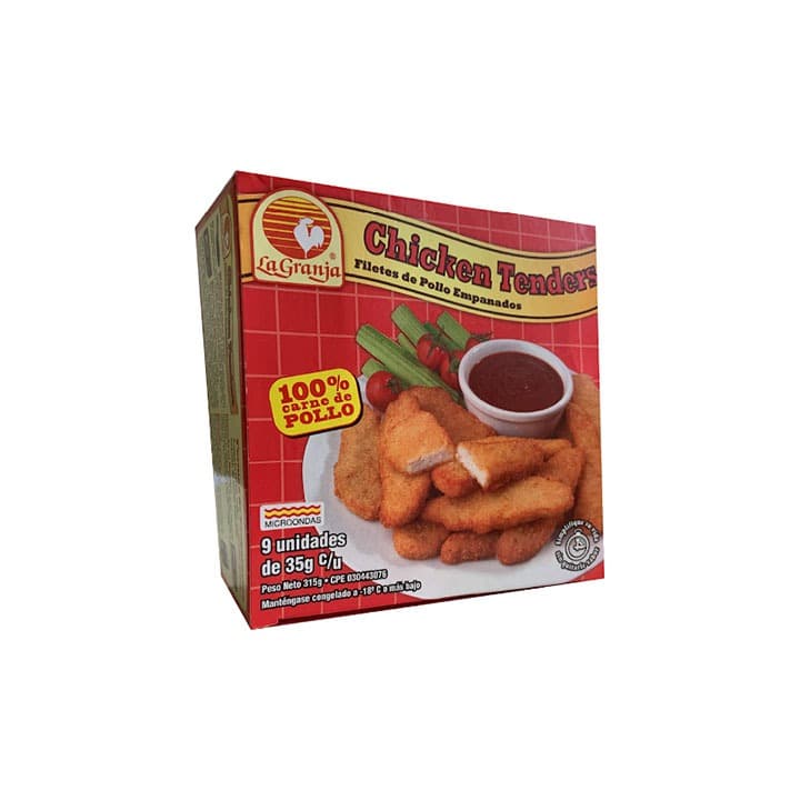 LA GRANJA CHICKEN TEND 30X35g - 1