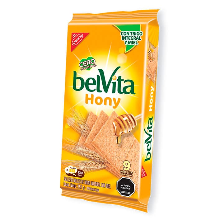 BELVITA HONY BRAN 9x252g - 1