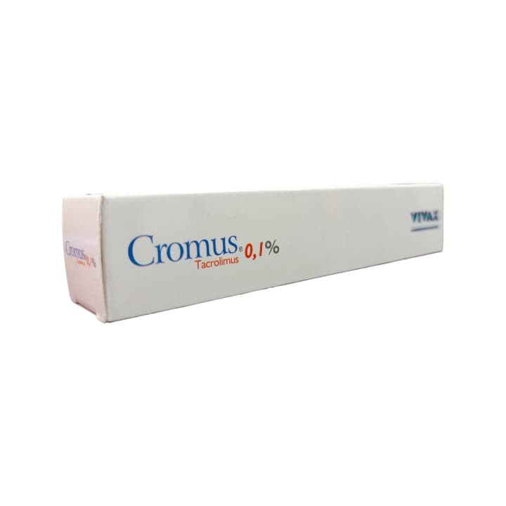 CROMUS 0.1% 15g VIVAX TACROLIMUS