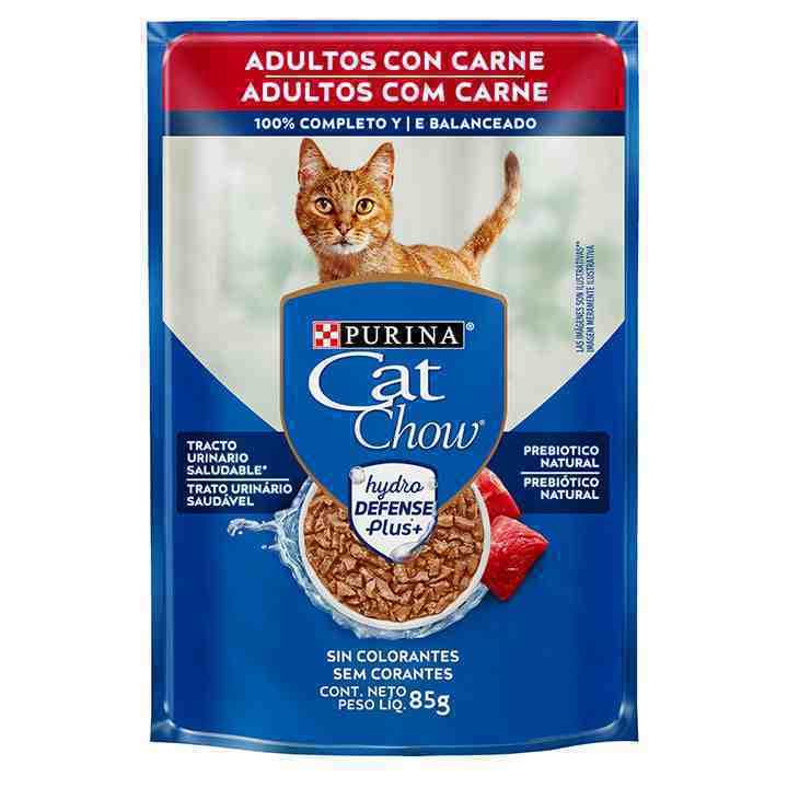 CAT CHOW ADUL/CARNE 85g
