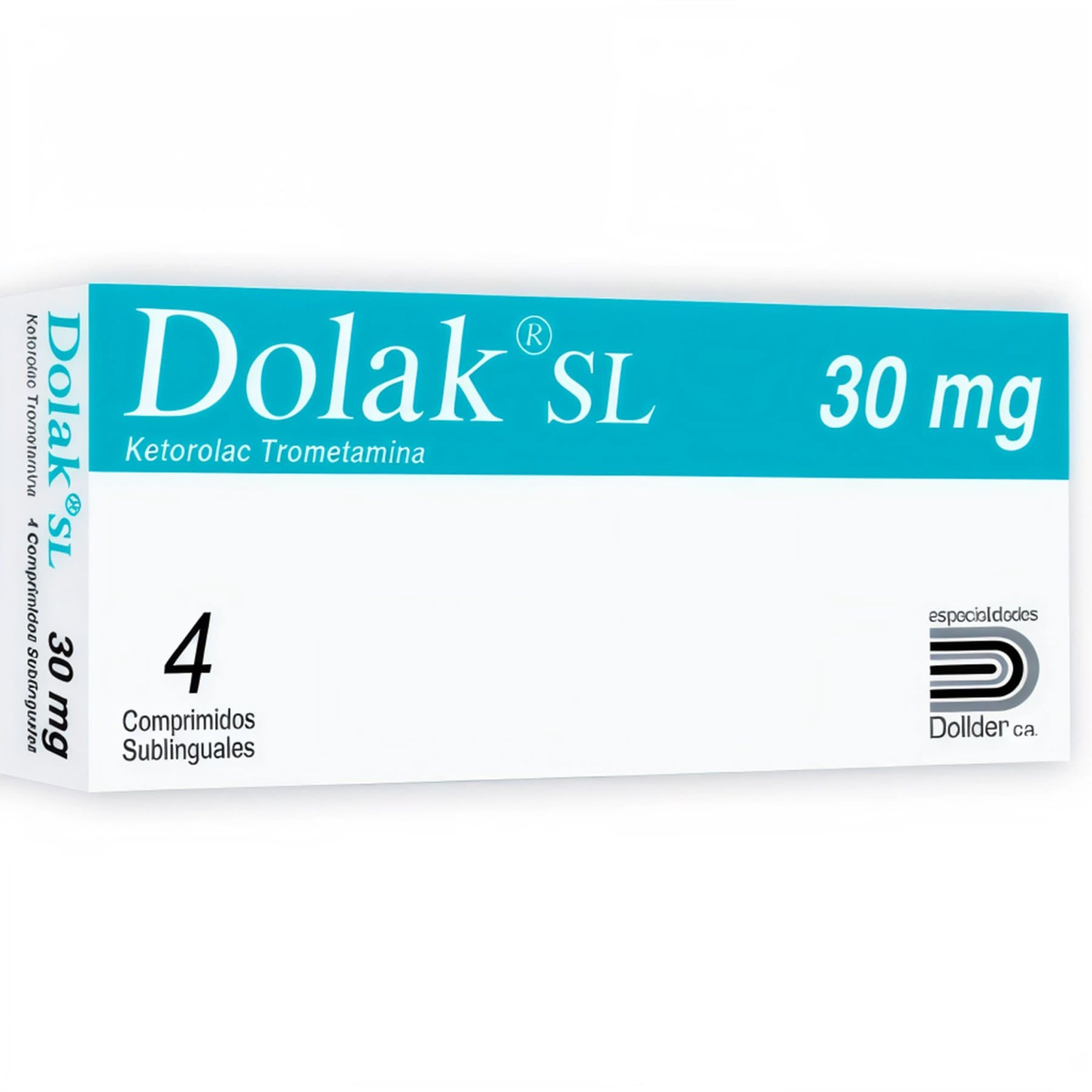 DOLAK SL 4tabX30mg DOLLDER KETOROLAC TROMETAMINA - 1