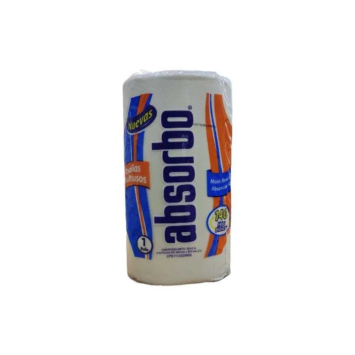 ABSORBO TOALLA 140HOJ 1 ROLLO 30B - 1