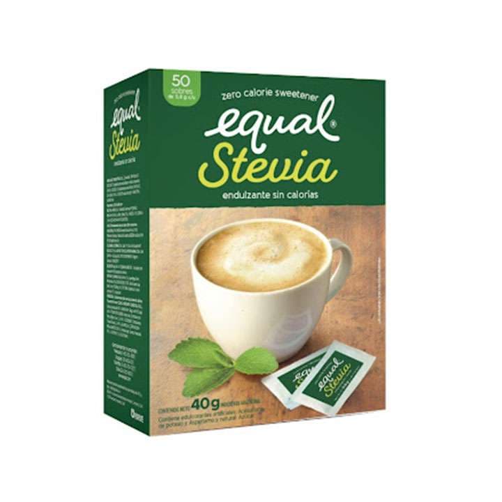EQUAL STEVIA POLVO SOBRES 50sobres