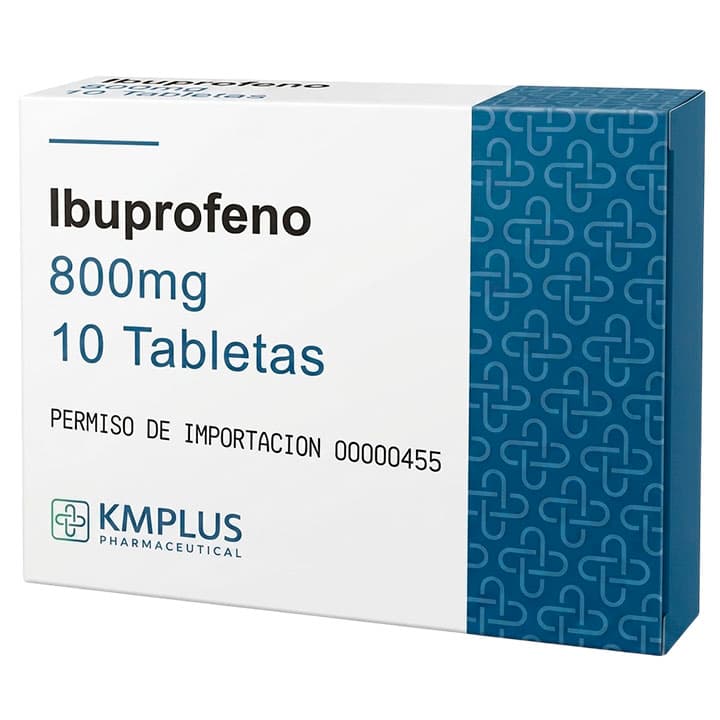 IBUPROFENO 10tabX800mg KMPLUS - 1
