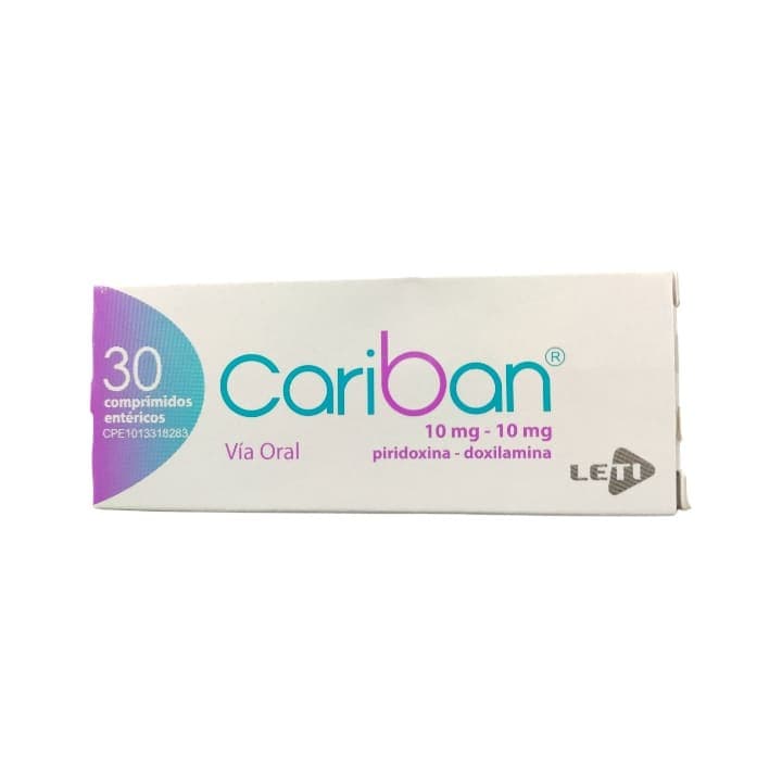CARIBAN 10mg/10mg 30TAB LETI PIRIDOXINA DOXI