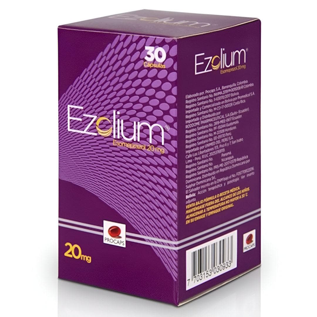 EZOLIUM 20mg 30cap  CALOX - 1