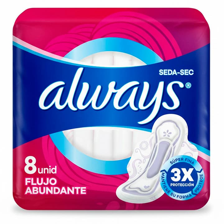 ALWAYS TOALLAS SEDASEC F ABUND 8UNID 4304 - 1