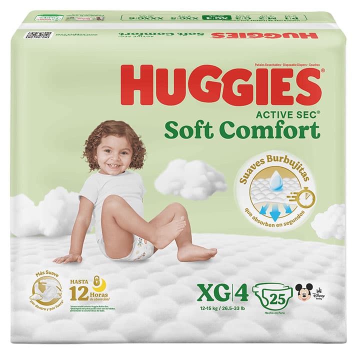 HUGGIES ACTIVE SEC XG 25und - 1